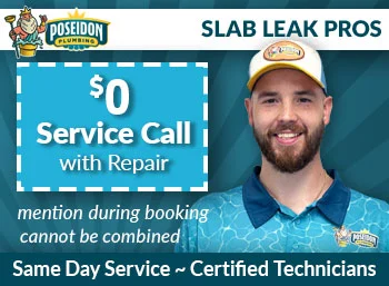 north carolina Slab Leak Poseidon Plumbing