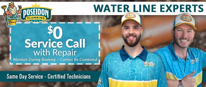 north carolina Water Lines Repair & Install Poseidon Plumbing